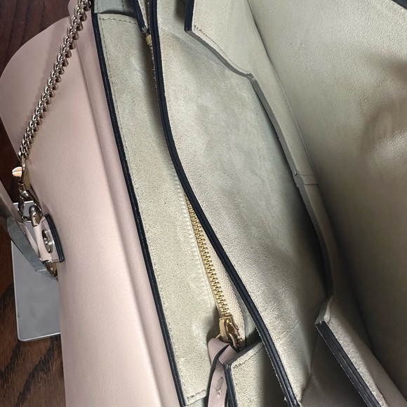 Authentic Chloé Faye Medium Shoulder Bag in Blush Pink NWOT - Picture 4 of 10